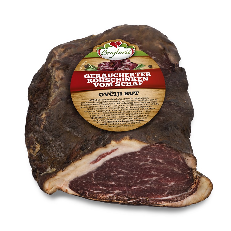 Welcome By Edex Food Smoked Sheep Ham 400g BRAJLOVIC welcome-by-edex-food-smoked-sheep-ham-400g-brajlovic